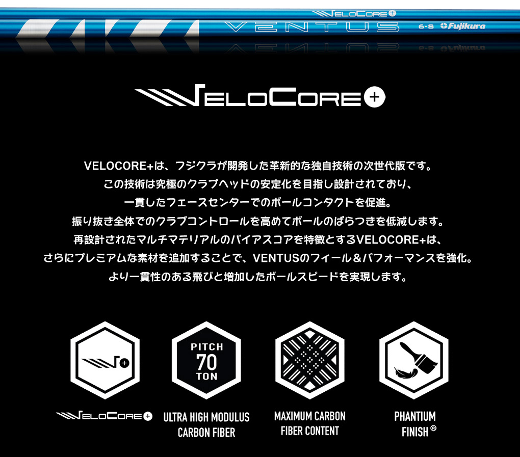 タイトリスト スリーブ付きシャフト USAフジクラ 2024 NEW VENTUS BLUE