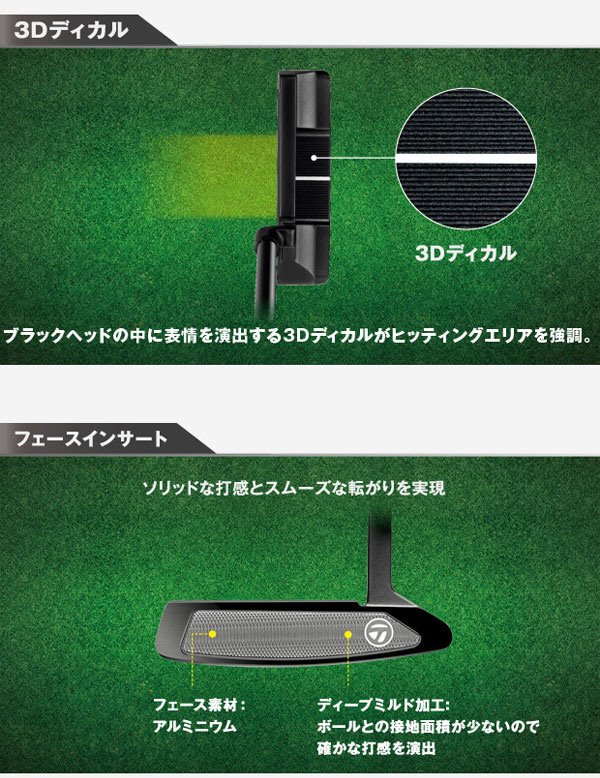 テーラーメイド ゴーストツアーブラック