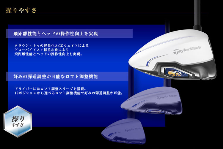 テーラーメイド TaylorMade GLOIRE F