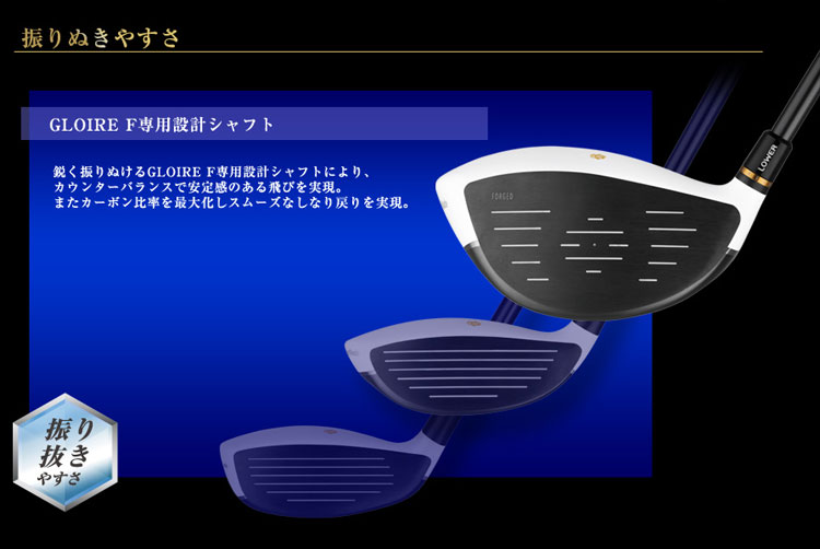 テーラーメイド TaylorMade GLOIRE F