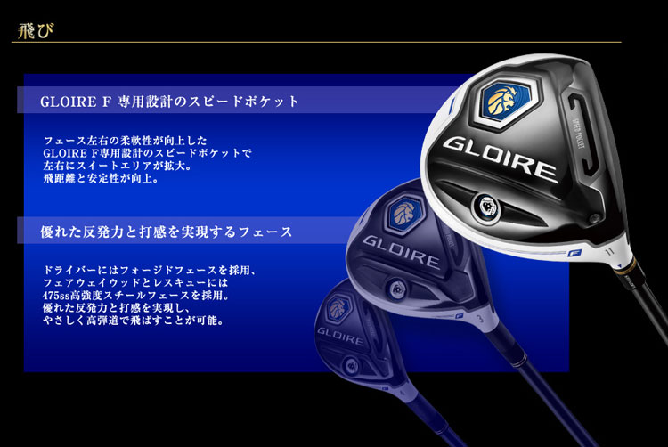 テーラーメイド TaylorMade GLOIRE F