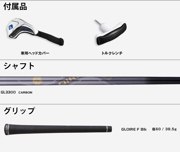 テーラーメイド TaylorMade GLOIRE F