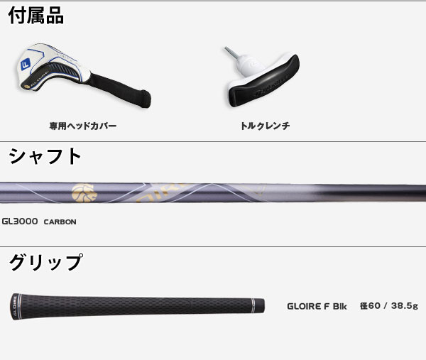テーラーメイド TaylorMade GLOIRE F