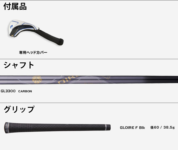 テーラーメイド TaylorMade GLOIRE F