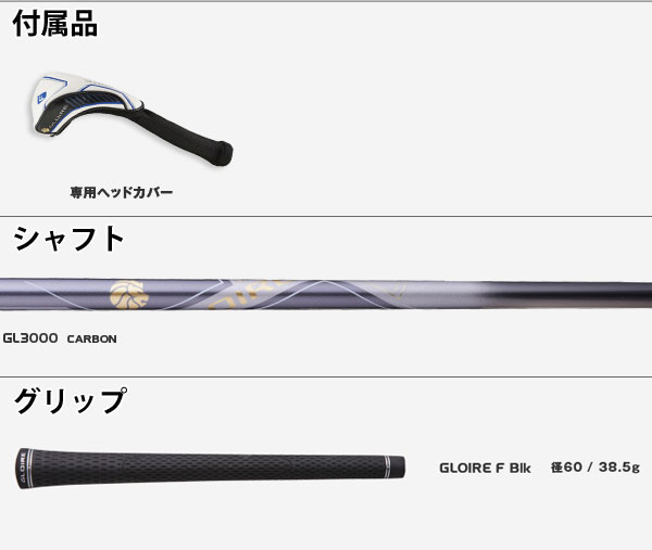 テーラーメイド TaylorMade GLOIRE F