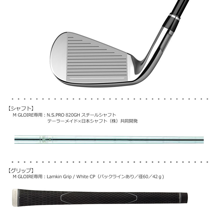 テーラーメイド Mグローレアイアン