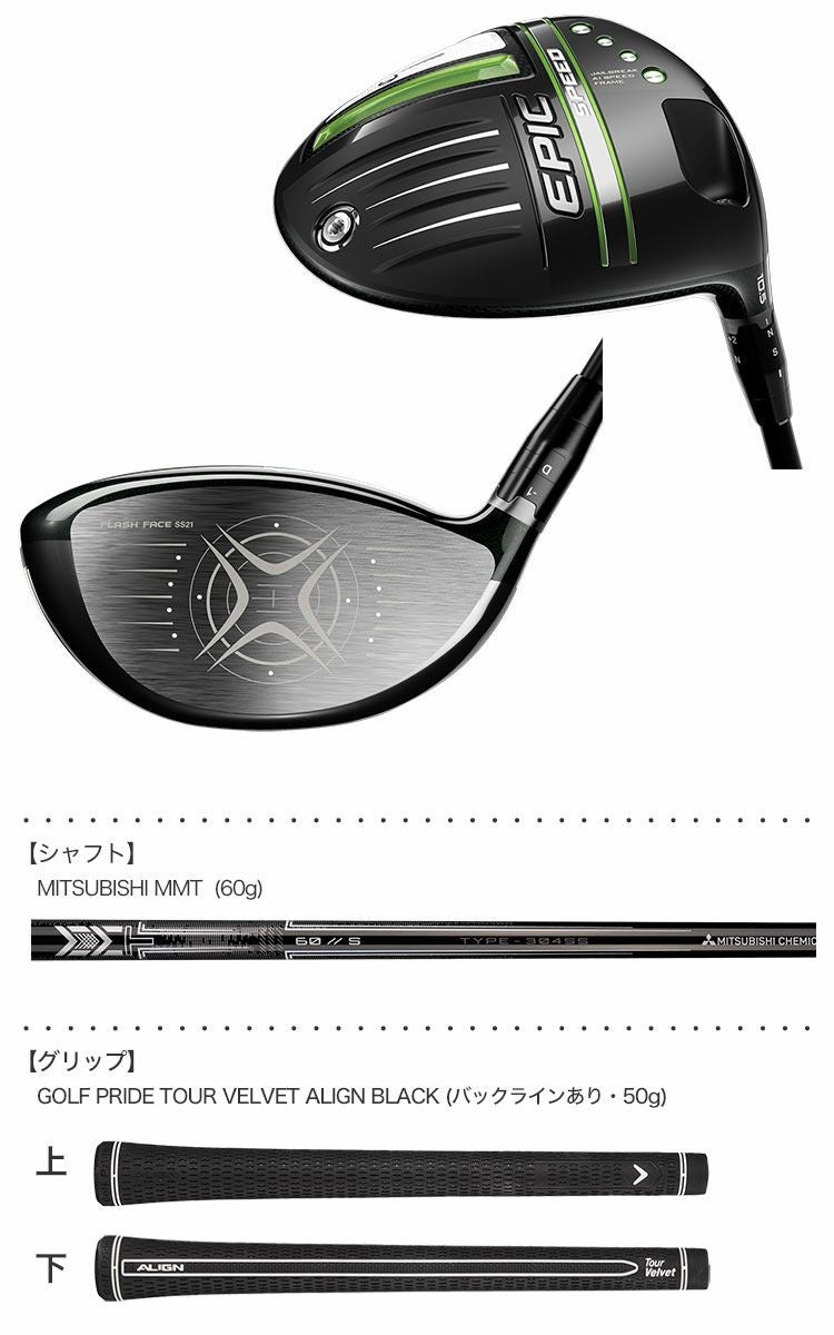 キャロウェイEPICSPEEDドライバー