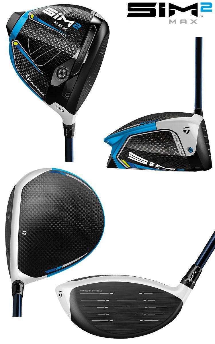在庫限り テーラーメイド SIM2 MAX ドライバー Fujikura Ventus Blue 5