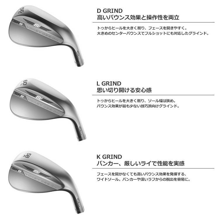タイトリスト_Titleist_Vokey_Design_SM8_Wedge_ウェッジ_ゴルフクラブ_2020