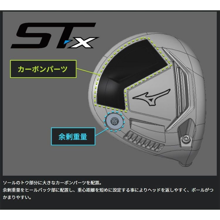 ミズノMIZUNO_ST-Xドライバー