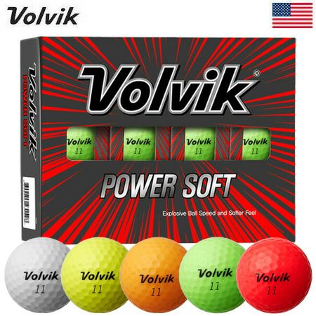 ボルビック Volvik POWER SOFT パワーソフト 1ダース 12球 非常に