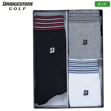 ブリヂストンゴルフ_メンズ_ソックス3足セット_GAG405