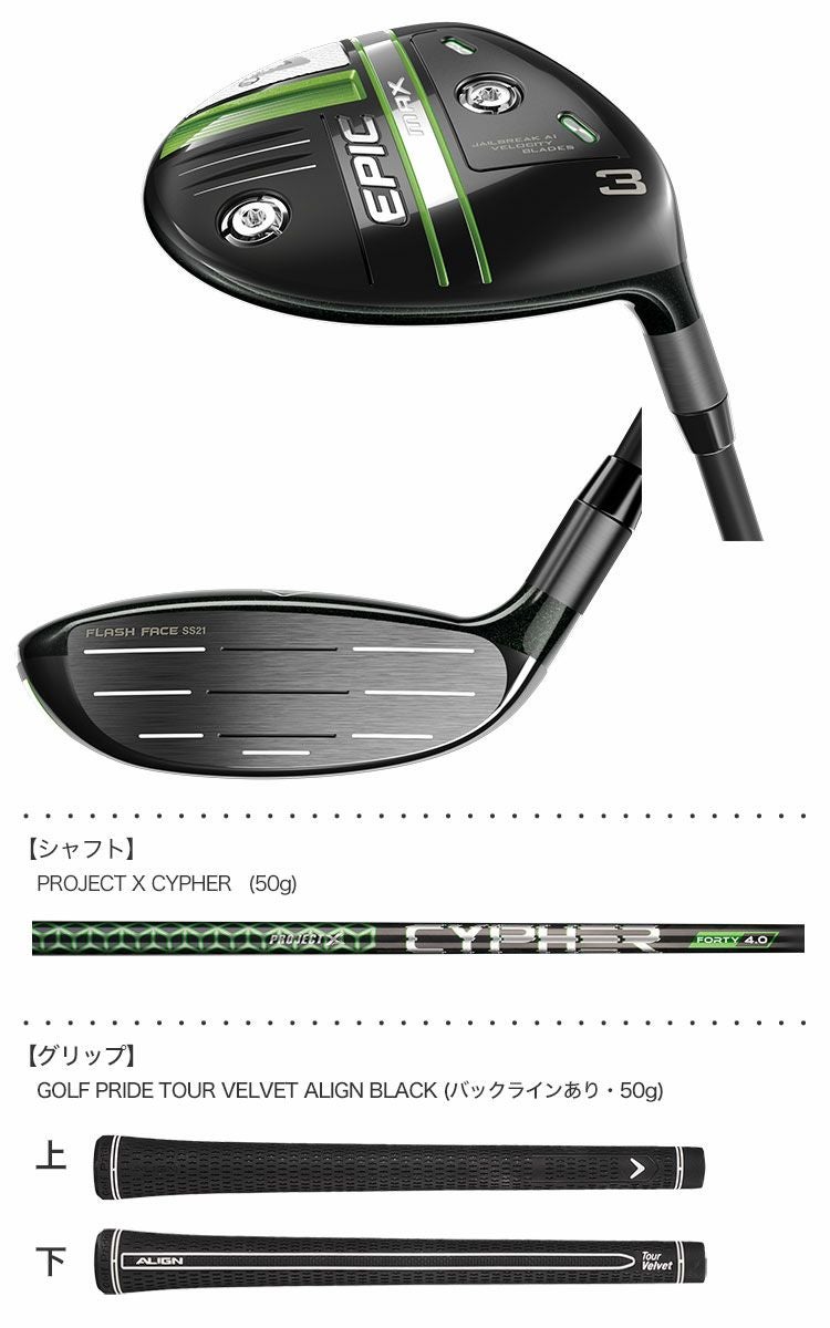 キャロウェイEPICMAXフェアウェイ