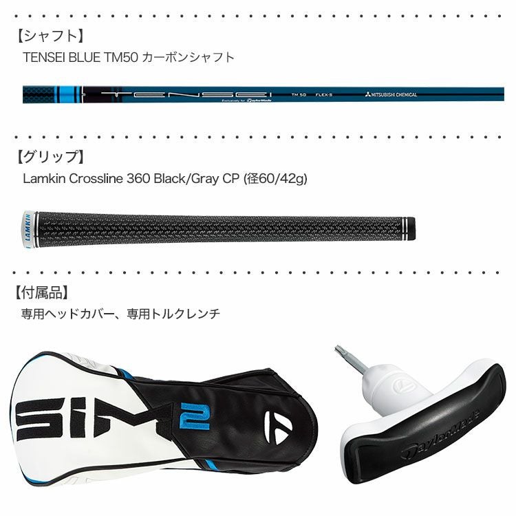 テーラーメイドSIM2MAXDドライバー