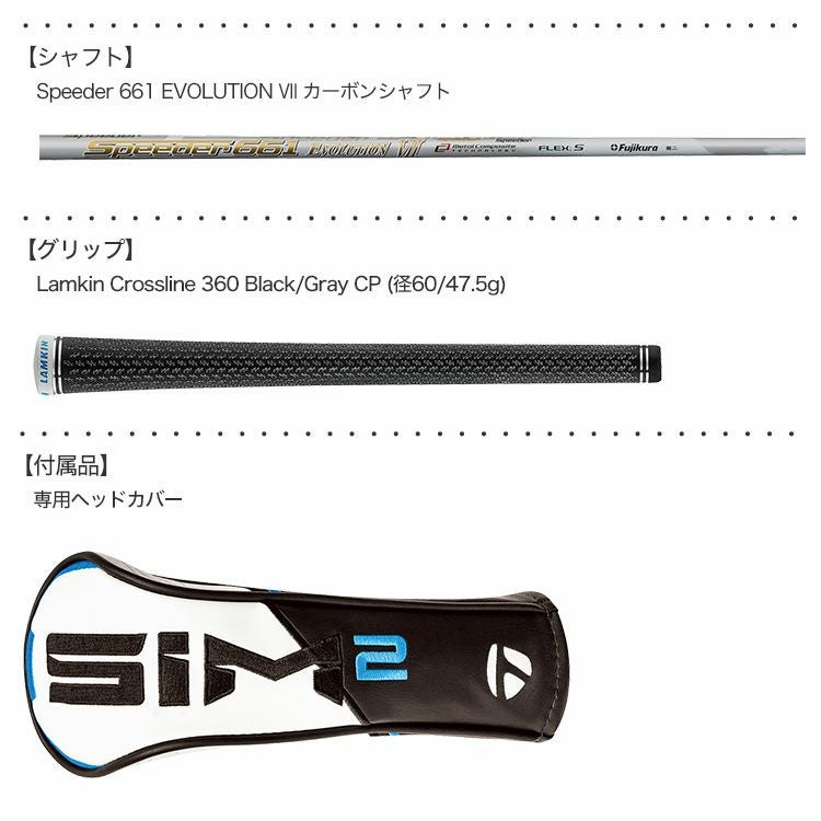テーラーメイドSIM2MAXフェアウェイウッド