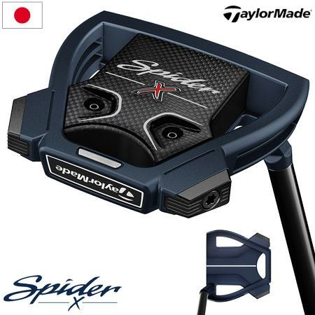 毎日発送】テーラーメイド 2019 SPIDER X パター (BLUE：シングル