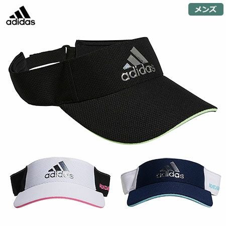 アディダスメタルロゴバイザー