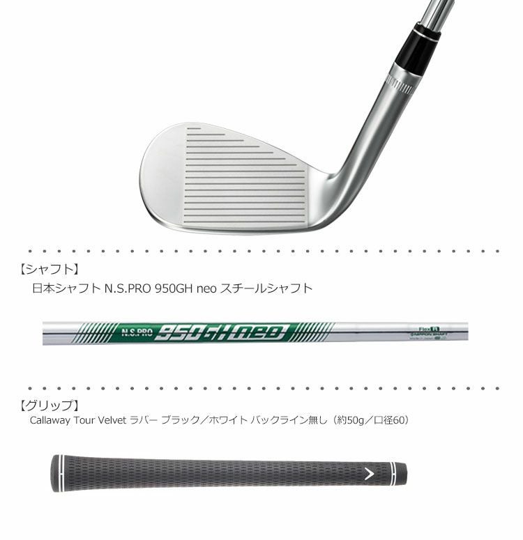 キャロウェイJAWSウェッジ