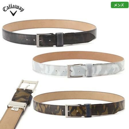キャロウェイ_カモ柄ベルト_メンズ_2410292504