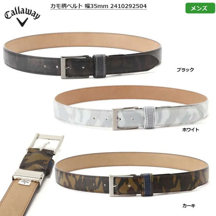 キャロウェイ_カモ柄ベルト_メンズ_2410292504