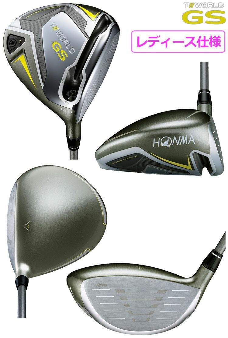 毎日発送】【レディース】ホンマゴルフ T//WORLD GS Ladies 1W