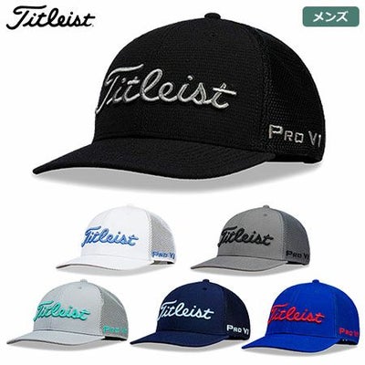 タイトリストツアースナップバックメッシュキャップ