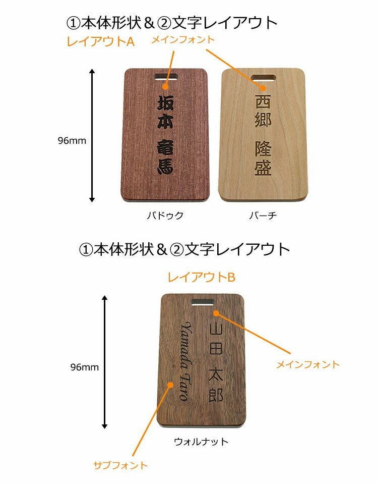 ライトネームプレート