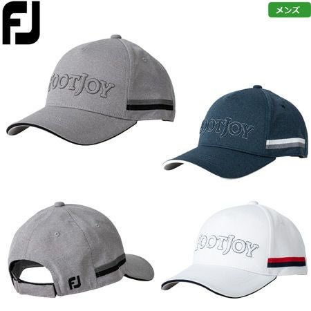 フットジョイ_エンボスキャップ_メンズキャップ