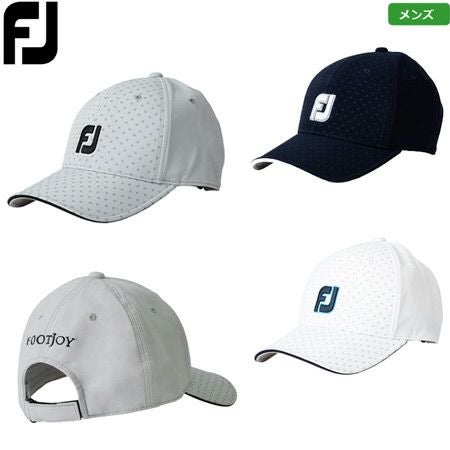 フットジョイ_Xプリントキャップ_メンズキャップ
