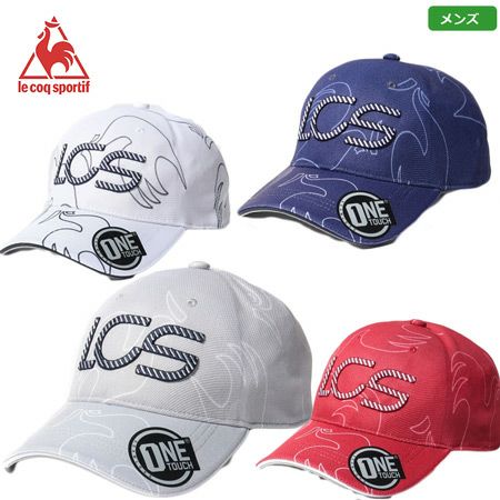 ルコック_プリント柄キャップ_メンズ_QGBSJC04