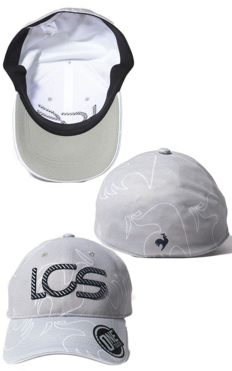 ルコック_プリント柄キャップ_メンズ_QGBSJC04