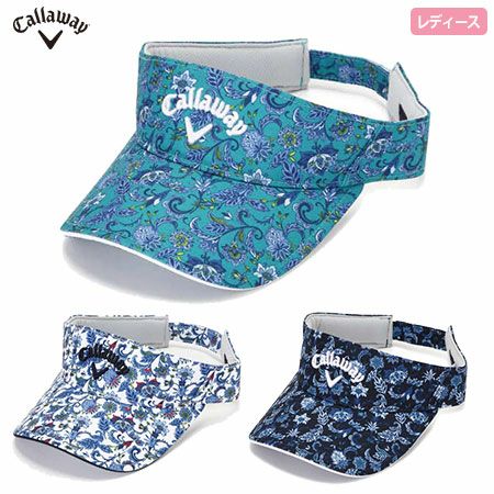 キャロウェイペイスリー柄バイザー