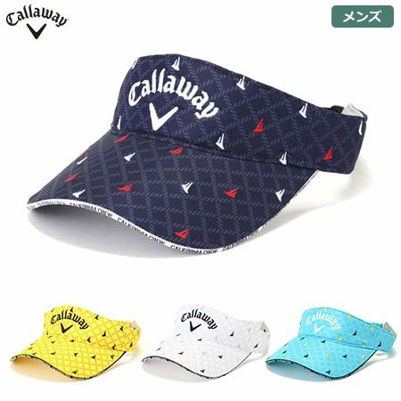 キャロウェイプリント＋刺繍柄バイザー241-9184514
