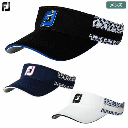 フットジョイフラワープリントサンバイザーFJHW2002