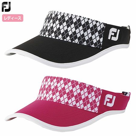フットジョイFJウィメンズアーガイルバイザーFJWHW1823