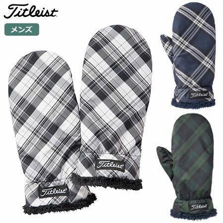 タイトリストチェック柄ミトンAW8MTS
