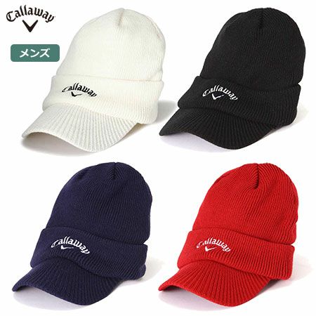 キャロウェイツアーモデルツバ付きニットキャップ241-9284903