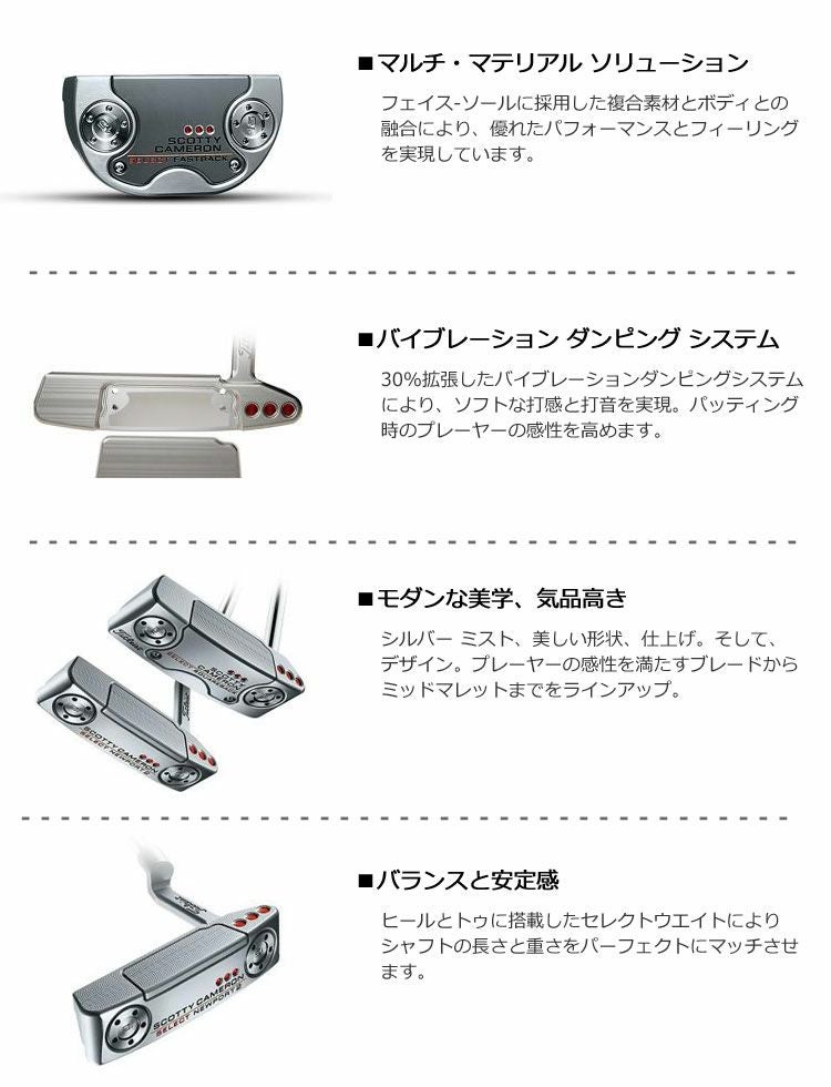 スコッティキャメロン2018セレクトパター