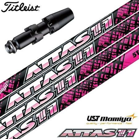 タイトリスト スリーブ付きシャフト ATTAS11 アッタスジャック ピンク