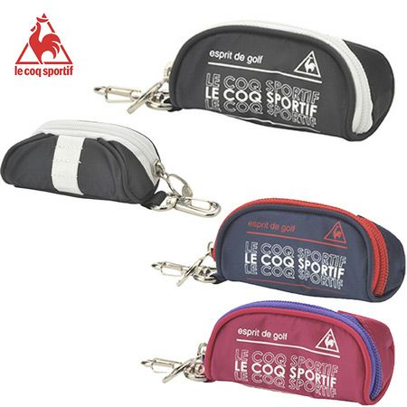 ルコック_ネームロゴボールホルダー_ティー挿し付き2個用_QQCPJX65