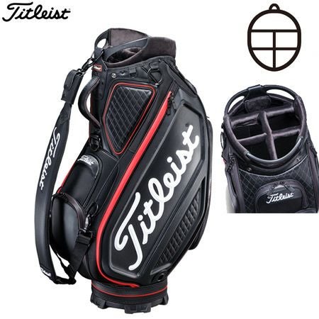 タイトリスト_ジェットブラックツアー_キャディバッグ_TB9SF9