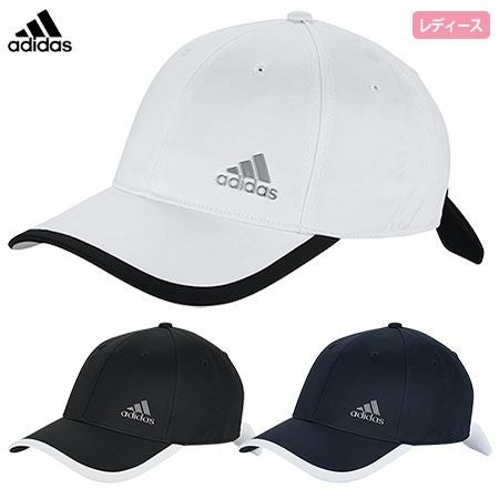 アディダスウィメンズシルバーロゴキャップ