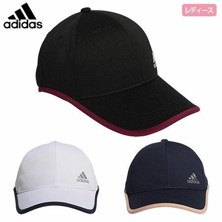 アディダスウィメンズシルバーロゴキャップHFG28