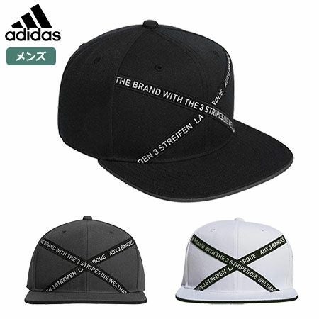 アディダスADICROSSフラットビルキャップHFG14