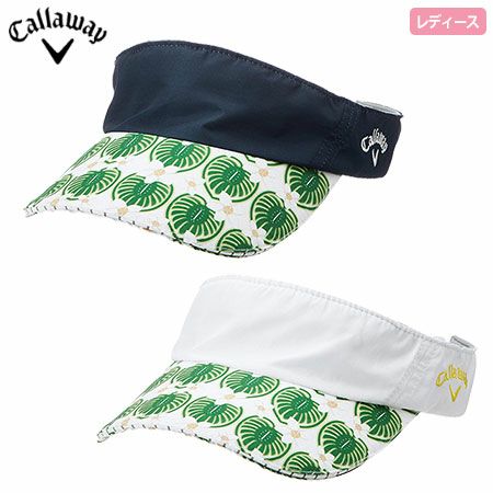 キャロウェイ花&葉プリントコーマギャババイザー241-8184802