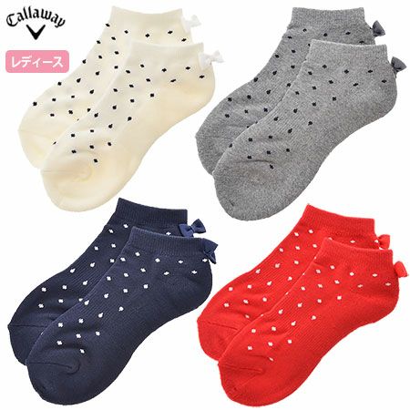 キャロウェイドットアンクルソックス241-8285800