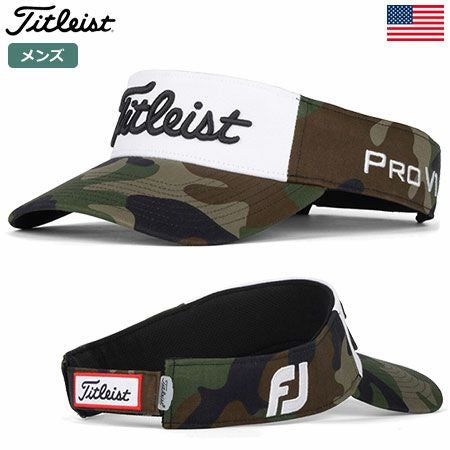 タイトリストCamoTourCottonVisor