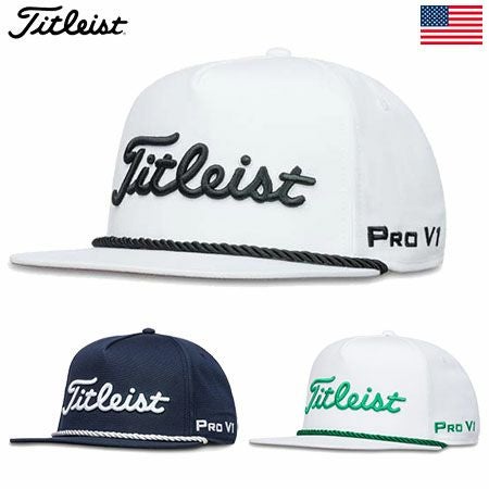 タイトリストTOURROPEFLATBILLCAPTH8ARSB-P12