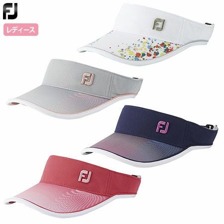 フットジョイFJウィメンズメッシュプリントバイザーFJWHW1825