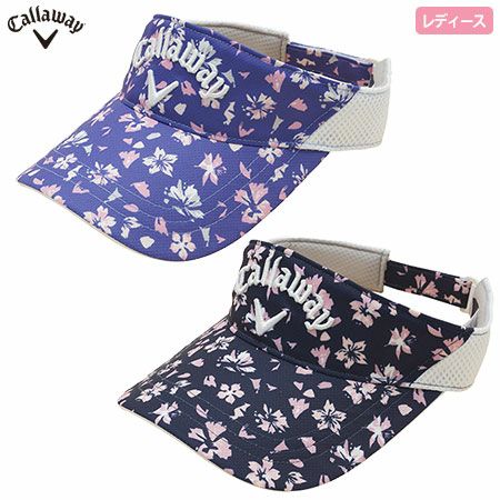 キャロウェイ桜吹雪プリントバイザー